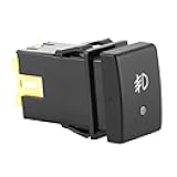 Car Fog Lamp Switch, Fog Light Switch Button 3Pin Car Accessory Modifaication Replacement for Grand Vitara Jimny