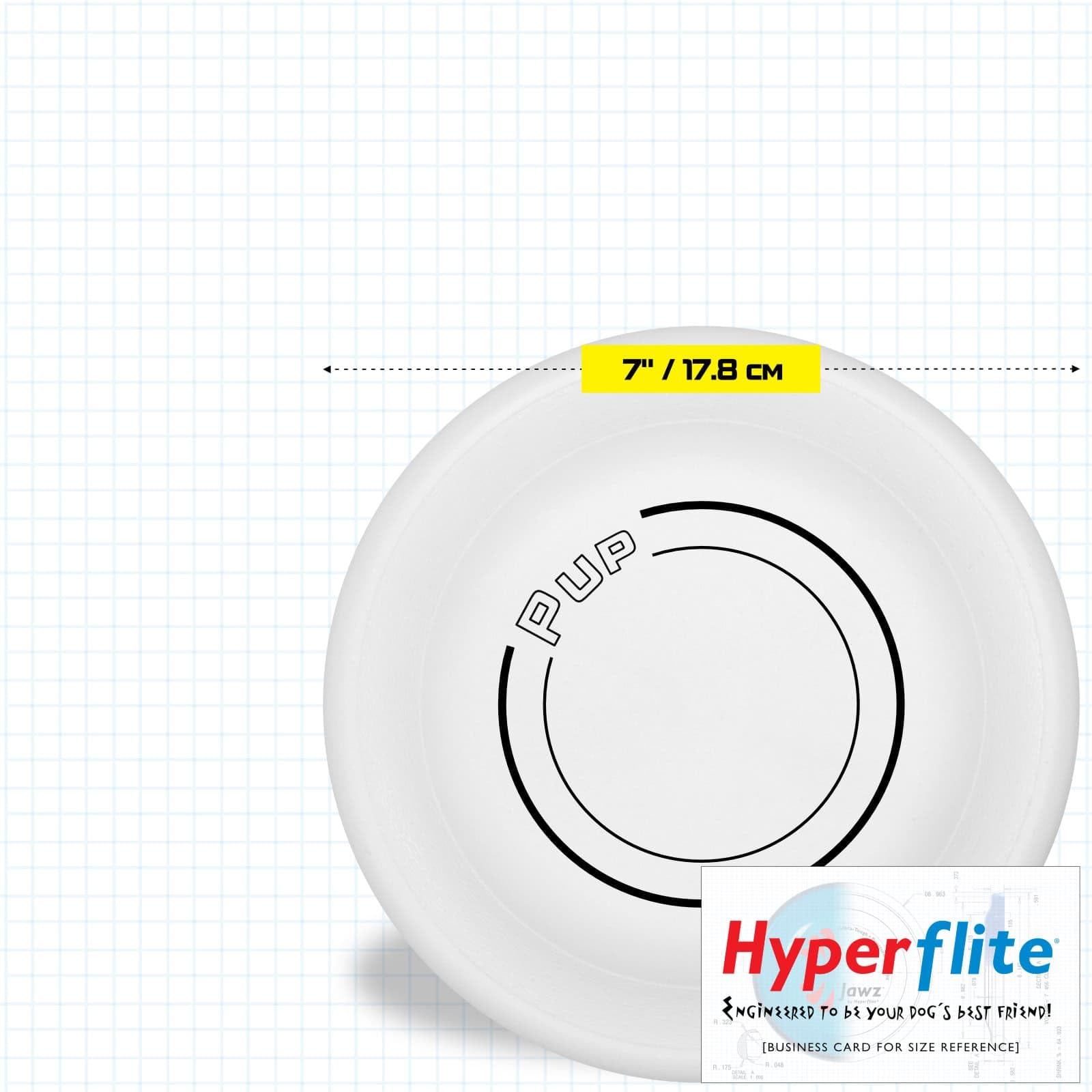 Hyperflite Jawz szczeniak, 17,7 cm, cytryna limonka
