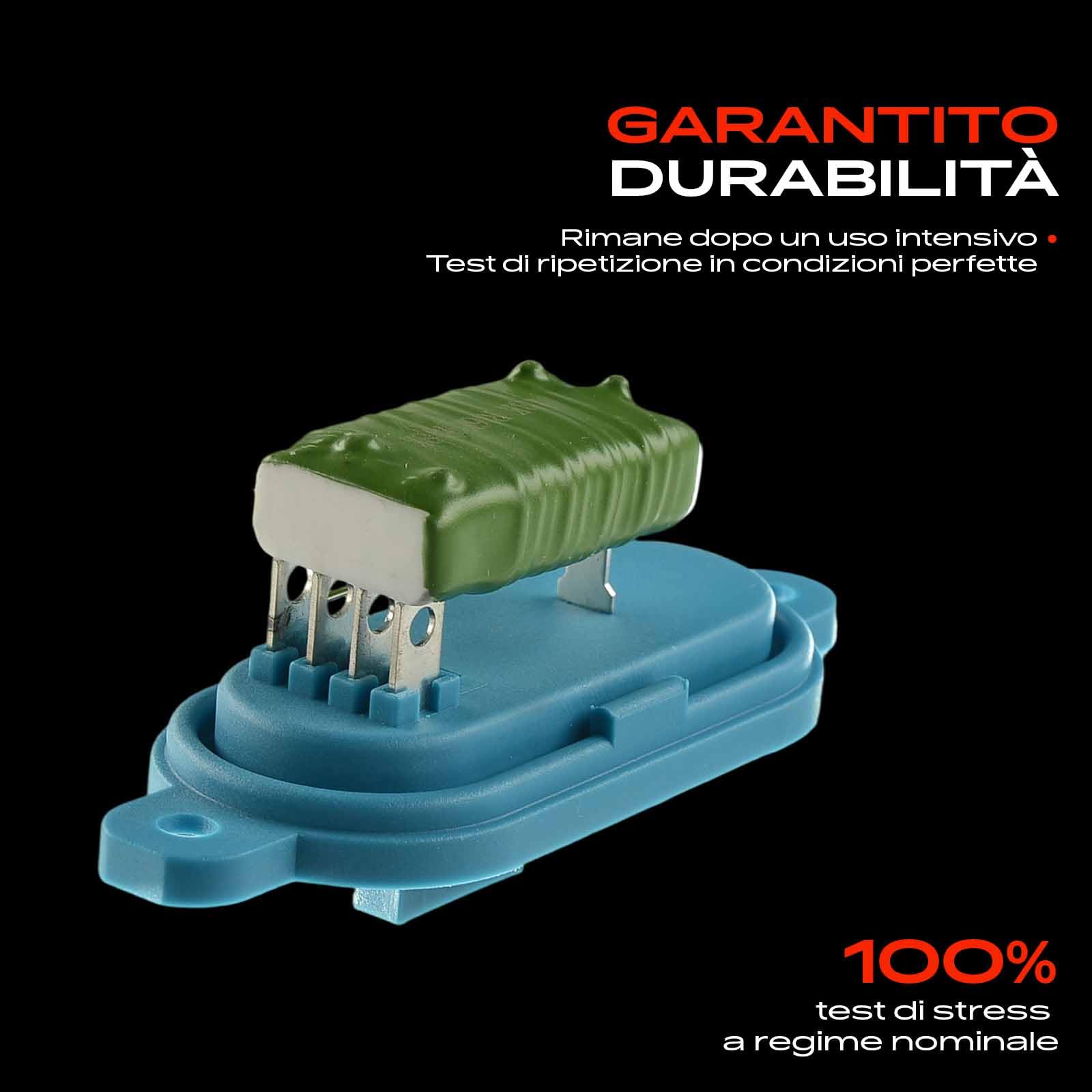 Frankberg Resistenza di riscaldamento Regolatore del ventilatore Compatibile con Ducato Bus 230 Boxer Bus 230P Boxer Pianale/Telaio ZCT Jumper Bus 230P Ducato Pianale/Telaio 230 Replace# 1306600080