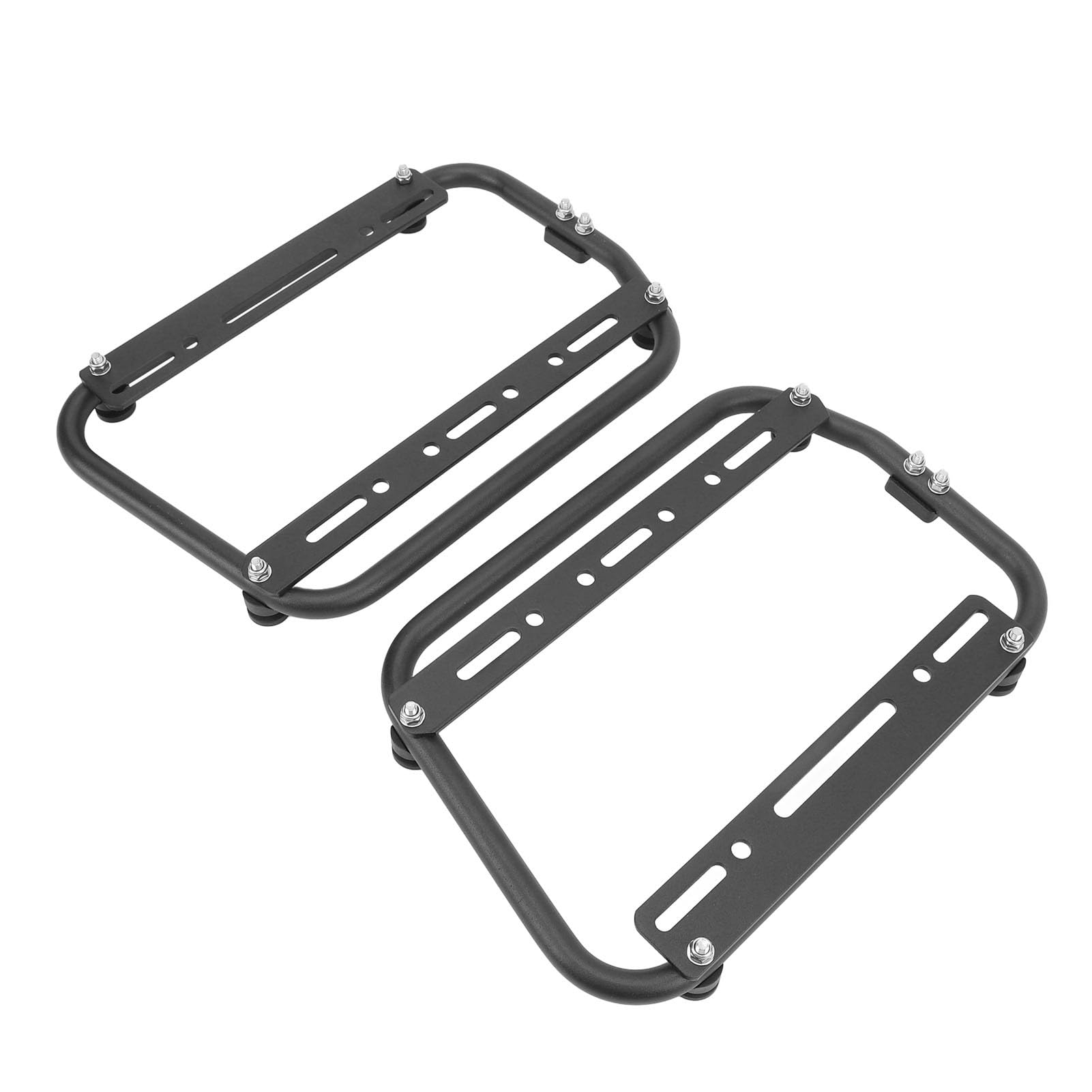 Fabater Kufer Boczny Motocykla, Stop Aluminium 28L, Odporny na wodę i Kurz, Bezpieczny Boczny Schowek na Sakwa, Schowek z Uchwytem z blokadą zabezpieczającą, Odblaskowe Naklejki Motocykl Skuter