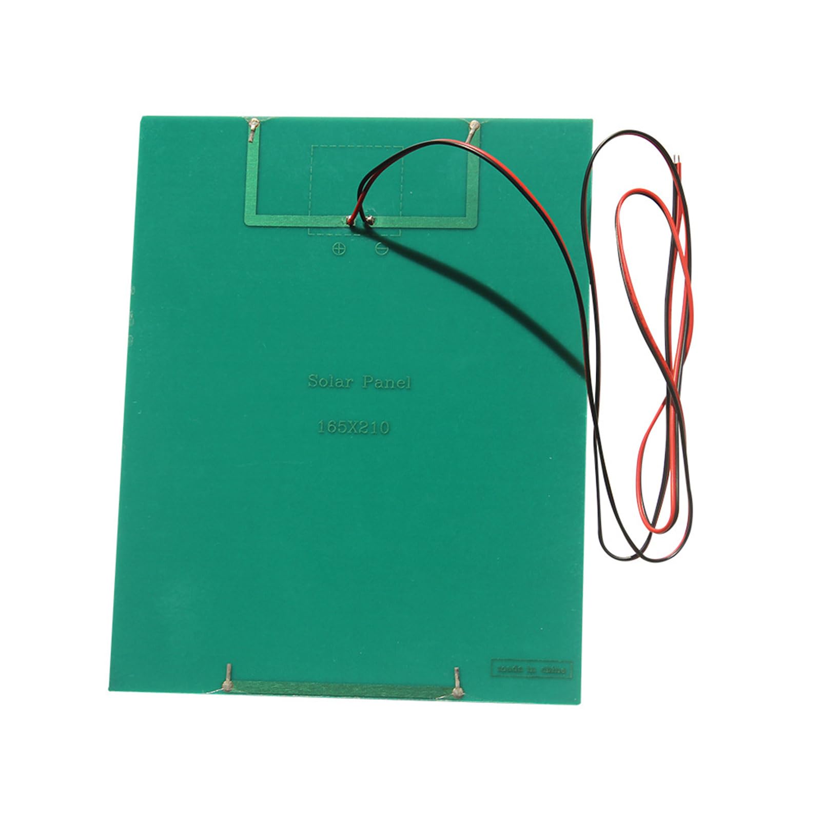 Panneau silic solars 6V 5.2W à haut rendement avec fil de connexion étanche