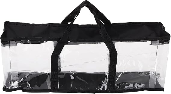 PINGEUI 8 Pack DVD Storage Bags Hold Up to 320 DVDS(40 Each Bag), CD Storage Bags with Zips and Handles, Water Resistant PVC Media Storage for Movies, Media, Books, Black