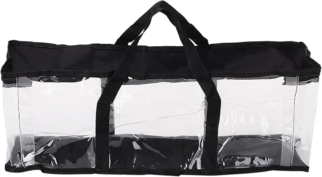 PINGEUI 8 Pack DVD Storage Bags Hold Up to 320 DVDS(40 Each Bag), CD Storage Bags with Zips and Handles, Water Resistant PVC Media Storage for Movies, Media, Books, Black