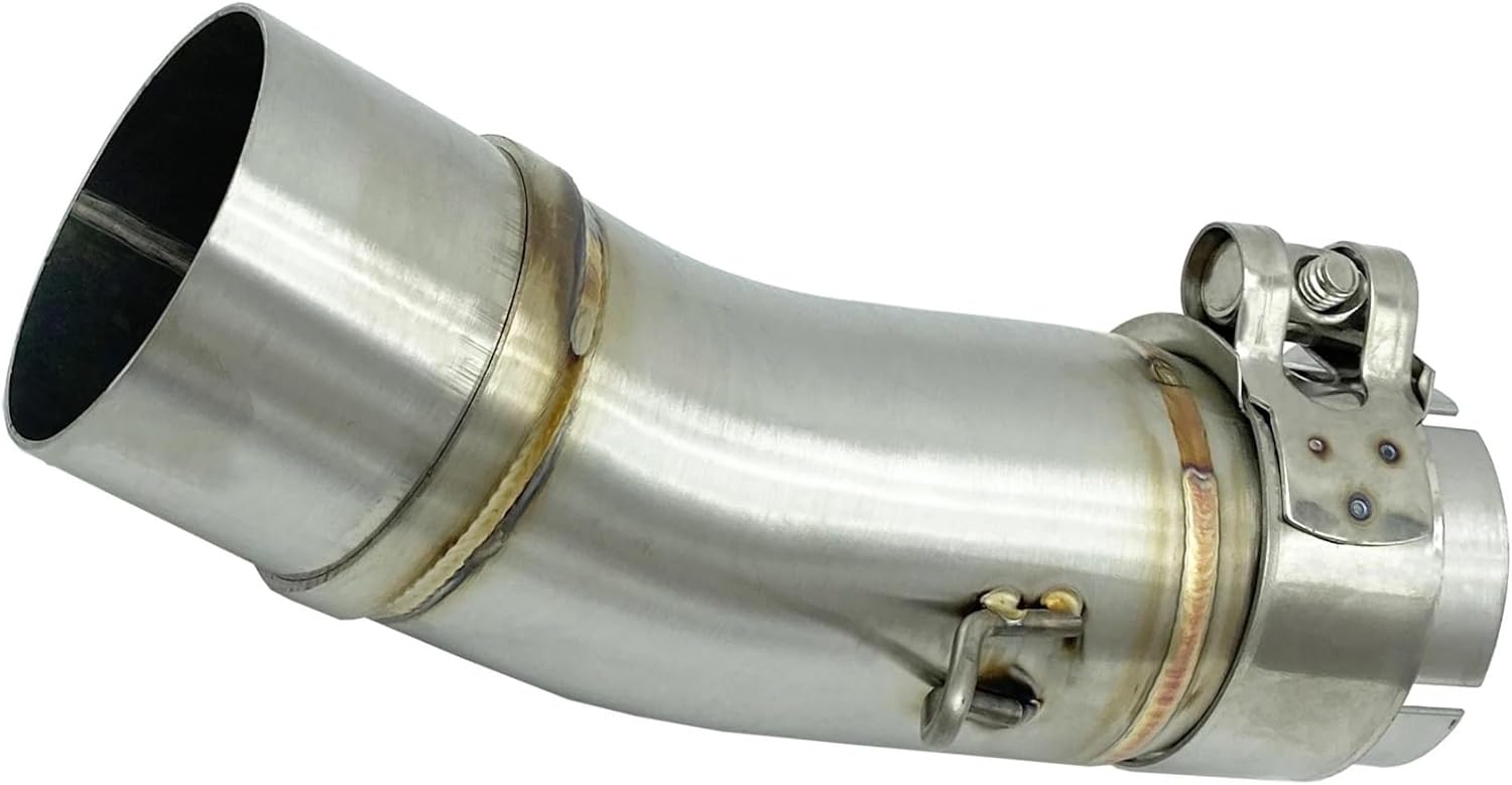 オートバイの排気管 に適合する 忍者400 Z400 2017-2021オートバイ排気スリップオンシステムフルリンクミドルパイプ用