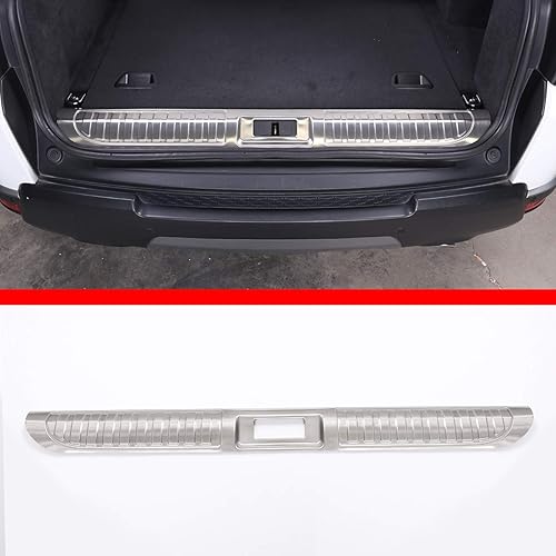 Miniatura 10 de YIWANG 304 - Protector de parachoques trasero de acero inoxidable para Land Rover Range Rover Sport 2014-2020, Negro