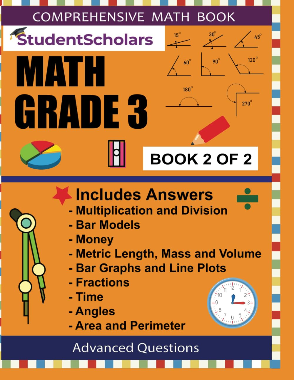 StudentScholars - Complete Math Revision Grade 3 (Book 2 of 2)