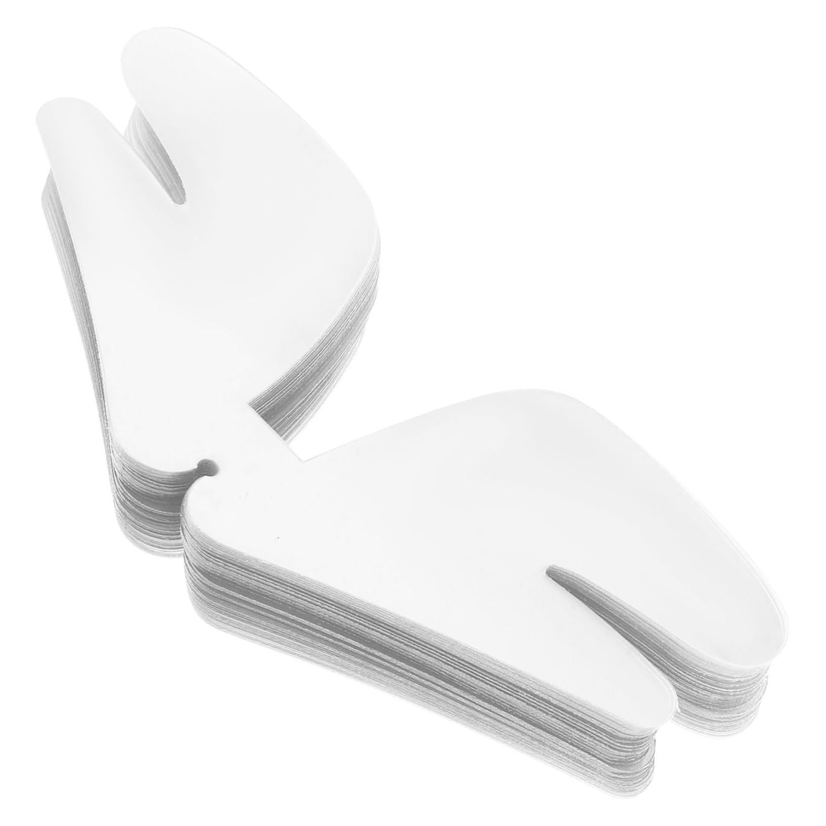Holibanna Collarín De Plástico Camisa De Vestir De Cuello De Los Hombres Inserciones De Cuello De Camisa Para Mujer Moldeador De Cuello De Camisa El Plastico