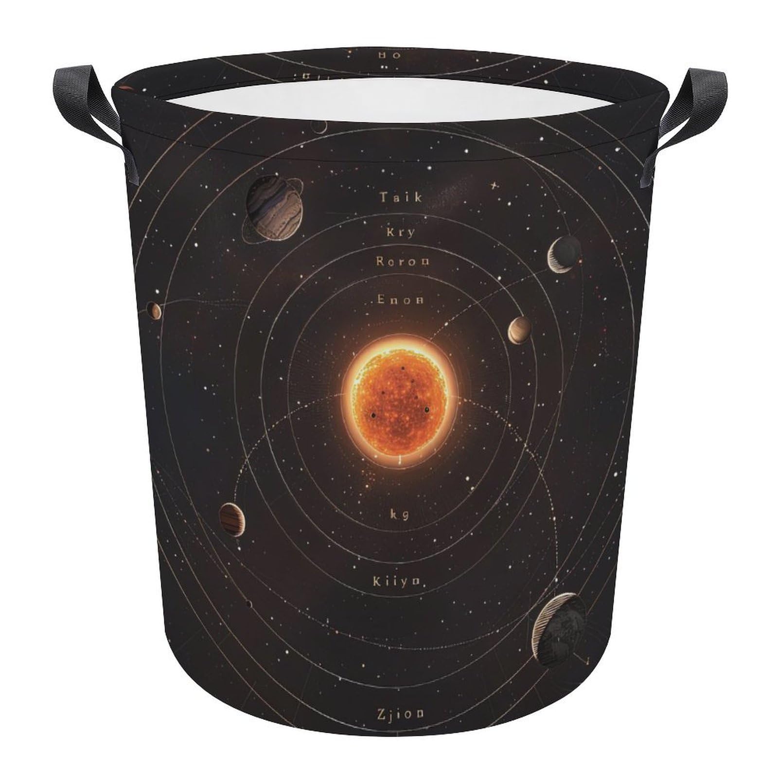 Cesta de lavadero de espacio exterior cubo para evitar ropa tirada baño