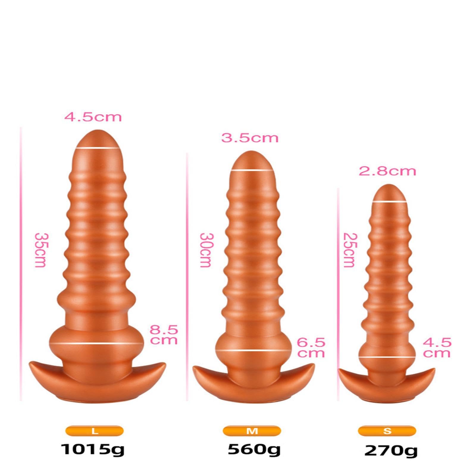 Plug anale Giocattoli sessuali Per Uomini e donne con masturbatori Gel di silice Tappi anali Prodotti per adulti Masturbatore Dildo Macchina del sesso Giocattoli sexy per adulti