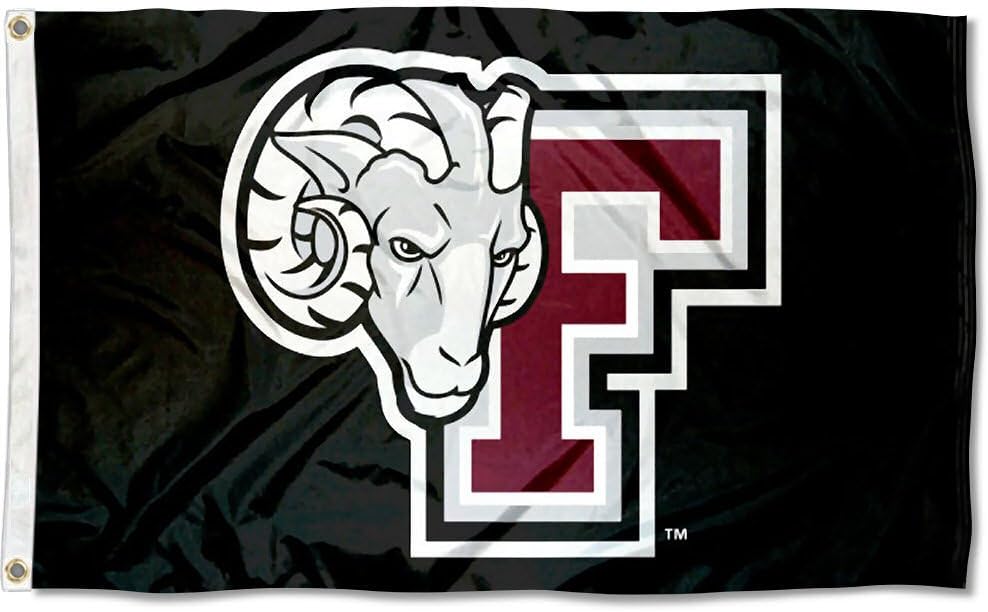 Fordham Rams Black Flag