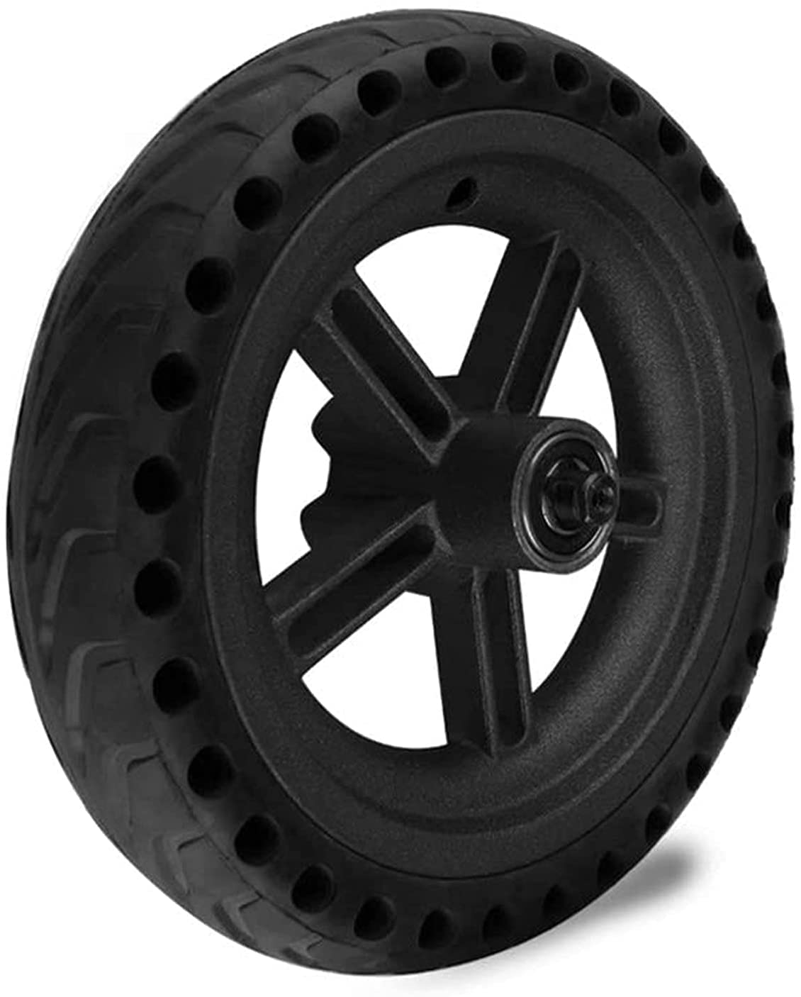 Roue de Scooter électrique, Remplacement de Pneu en nid d'abeille Anti-dérapant Avant/arrière de 8,5 Pouces, Pneu Solide antidéflagrant pour Accessoires de Scooter électrique