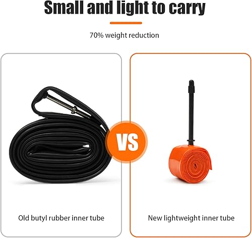 Miniatura 6 de Tubos, 700c Tubo Interno para 700x18-32c 2PCS Bicicleta de Carretera Tubo Interior de TPU Material Ligero Resistente a la Punción de Bicicleta Tubo