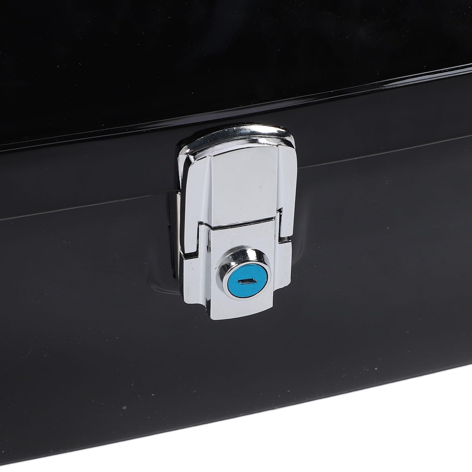Bauletto Posteriore per Moto Baule Universale Impermeabile Durevole da 48 Litri per Ciclisti e Pendolari Realizzato in Plastica ABS (BLACK)