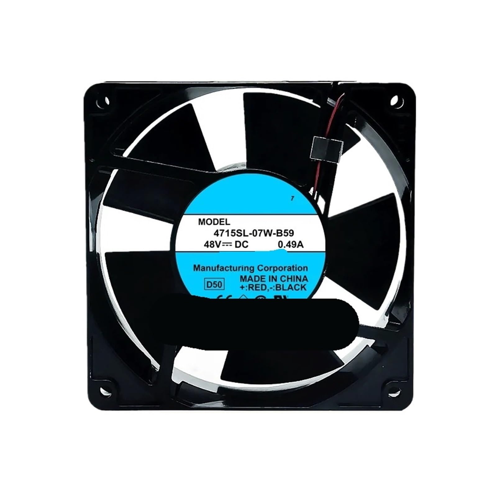 OKEWGHFL 4715SL-07W-B59 48V 0.49A 12038 120x120x38mm COOLING FAN RADIATOR