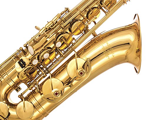 glory gold laquer b flat tenor saxophone with case10pc reedsmouth piecescrew drivernipper a pair of gloves soft cleaning cloth