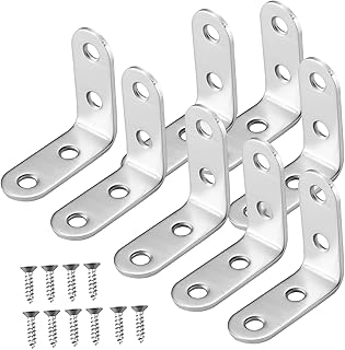 ULTECHNOVO 1 Set Corner Code Metal Shelf Metal Corner Brackets Right Angle Bracket L Brackets for Shelves Corner Brackets Furniture Corner Brackets for Shelves Iron Brackets Angle Brackets
