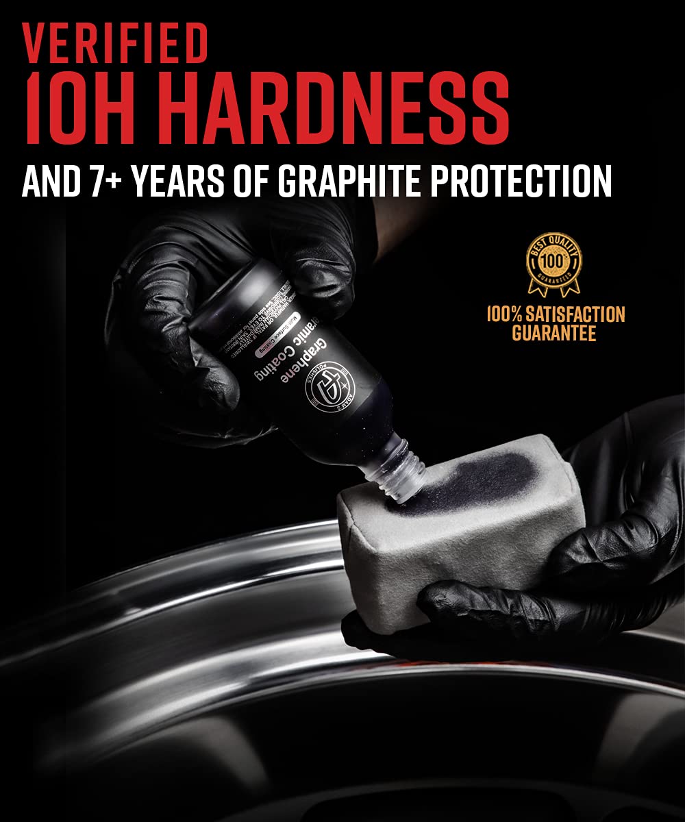 Adam's UV Graphene Ceramic Coating Kit 10H Ceramic Coating for Cars W