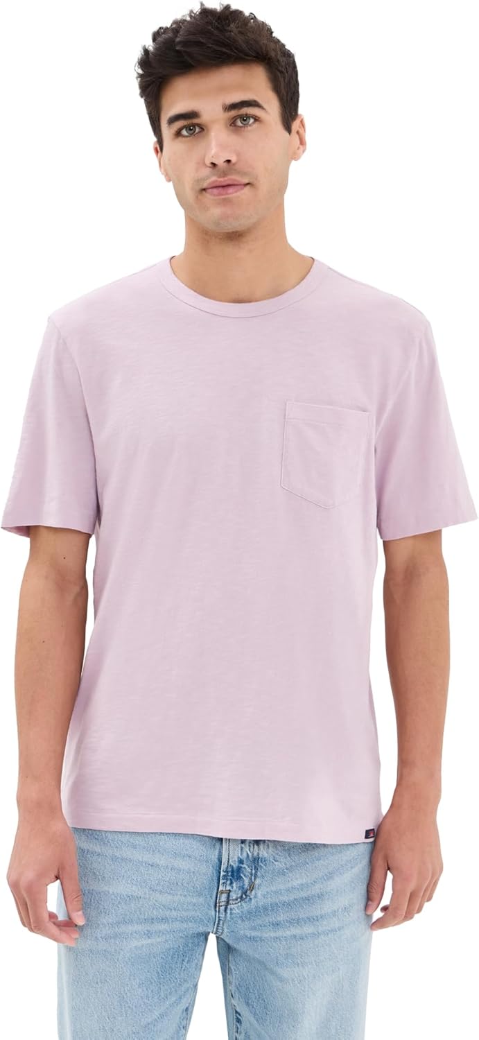 Faherty Men's Sunwashed Pocket Tee