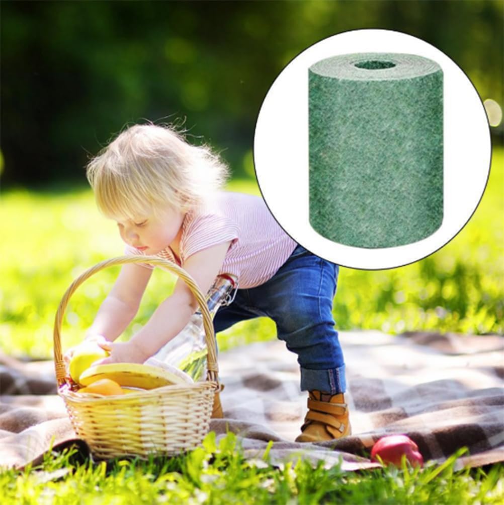 Stuoie Biodegradabili per Ingresso Tappeto Erba 10Mx0.2M Giardinaggio