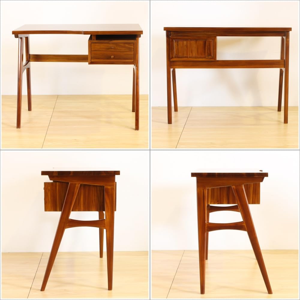 MANJA WAT-0058 チークウッド パソコンデスク W90 アジアン家具
