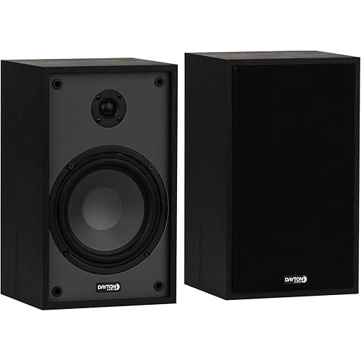 Dayton Audio Classic B65 Bookshelf Speakers Pair