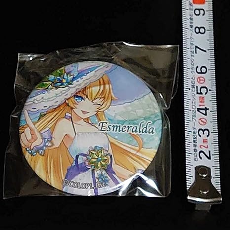 Amazon 白猫 エスメラルダ 缶バッジ 白猫プロジェクト サマーバケーション16 クリップ付きbig缶バッジ バッジ おもちゃ Amazon 白猫 エスメラルダ 缶バッジ 白猫プロジェクト サマーバケーション16 クリップ付きbig缶バッジ バッジ おもちゃ