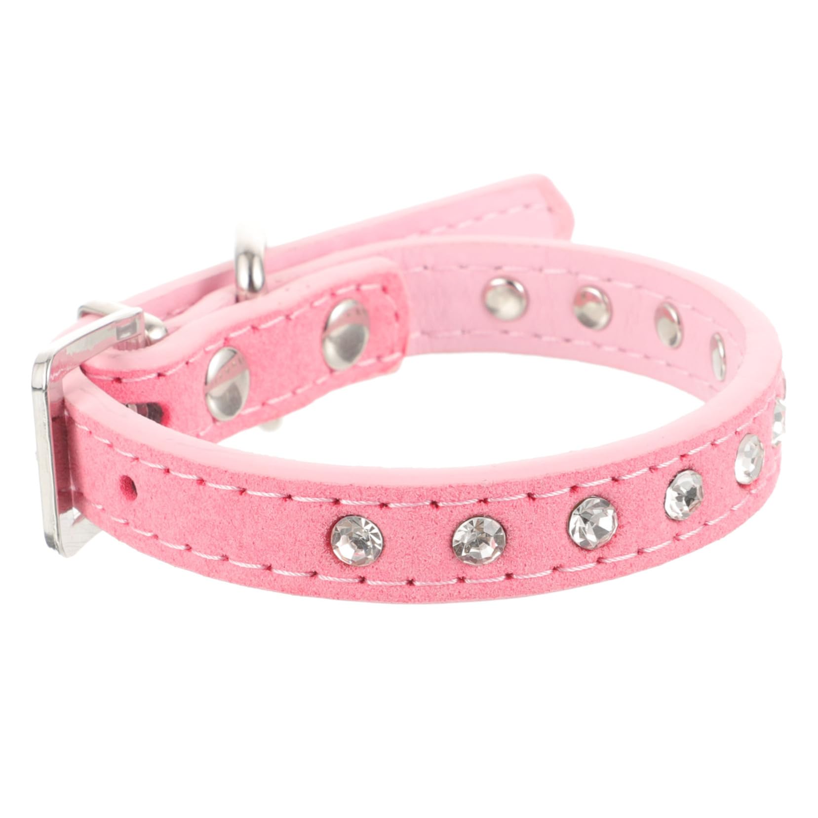 Collier de chiot réglable en PU épais pour résoudre le flottement