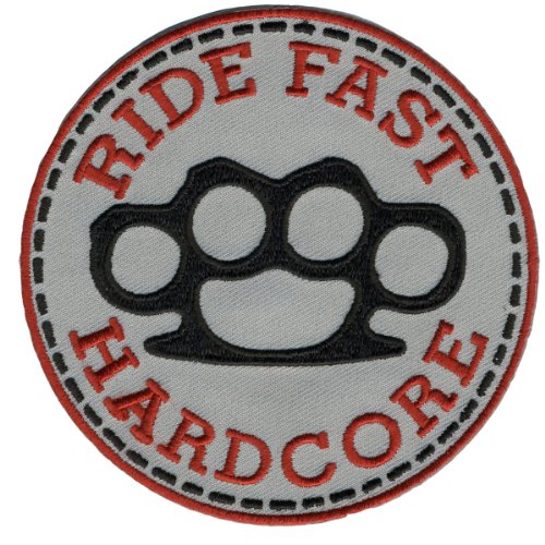 Hot Leathers Brass Knuckles Patch (4\" Width x 4\" Height)