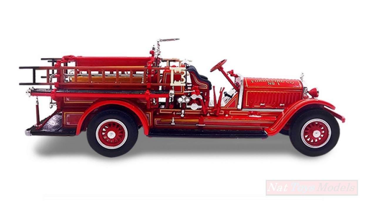 Lucky Die CastSCALE MODEL COMPATIBLE WITH STUTZ MODEL C 1924 FIRE TRUCK 1:43 LDC43006