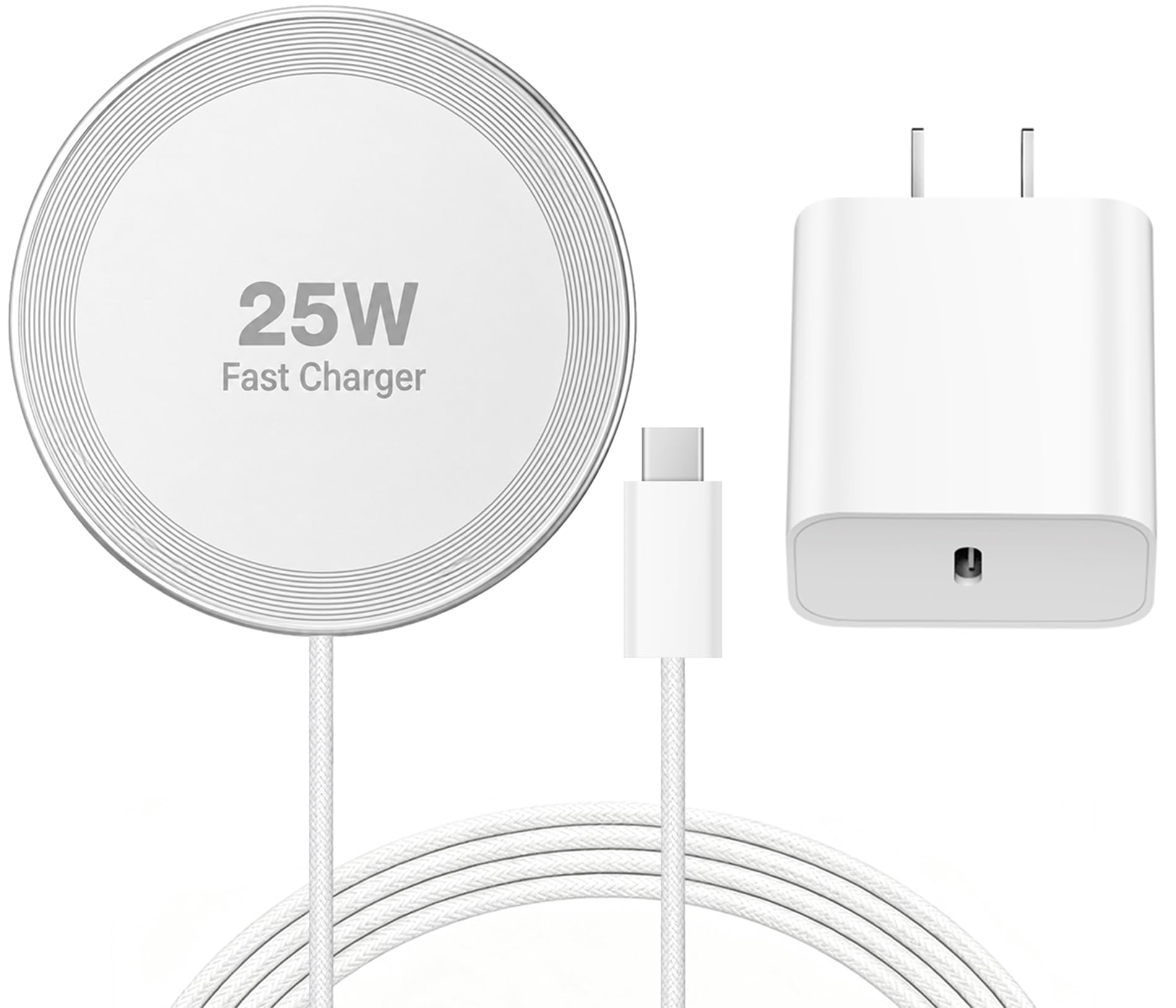 Photo 1 of Protonix MagSafe 25W Wireless Charger - White