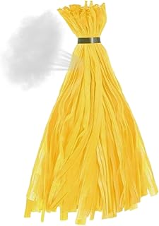 Wiederverwendbare Gemüsebeutel | dehnbare Gemüsebeutel mit Schlaufenverschlüssen, 34,4 cm Netz, für Lebensmitteleinkauf Obst und Meeresfrüchte, gelb, Refer to description, Unisex