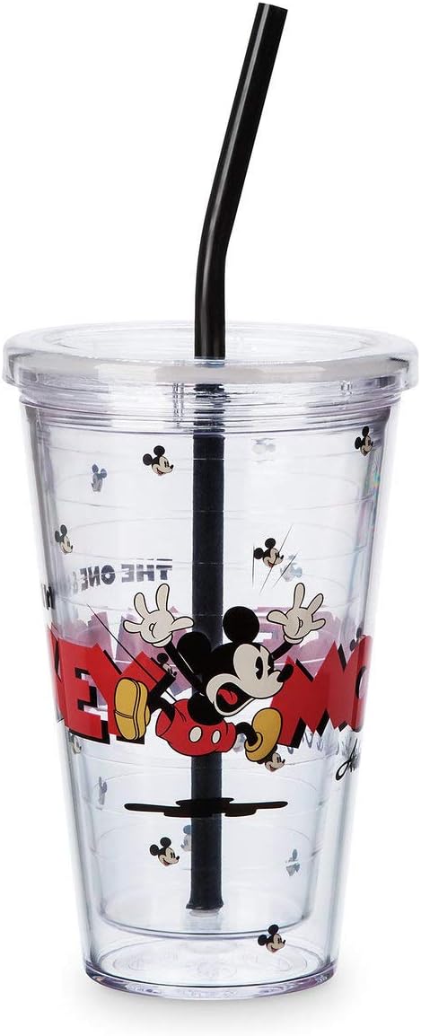 Disney Tumbler with Straw - Timeless Mickey Mouse The One and Only