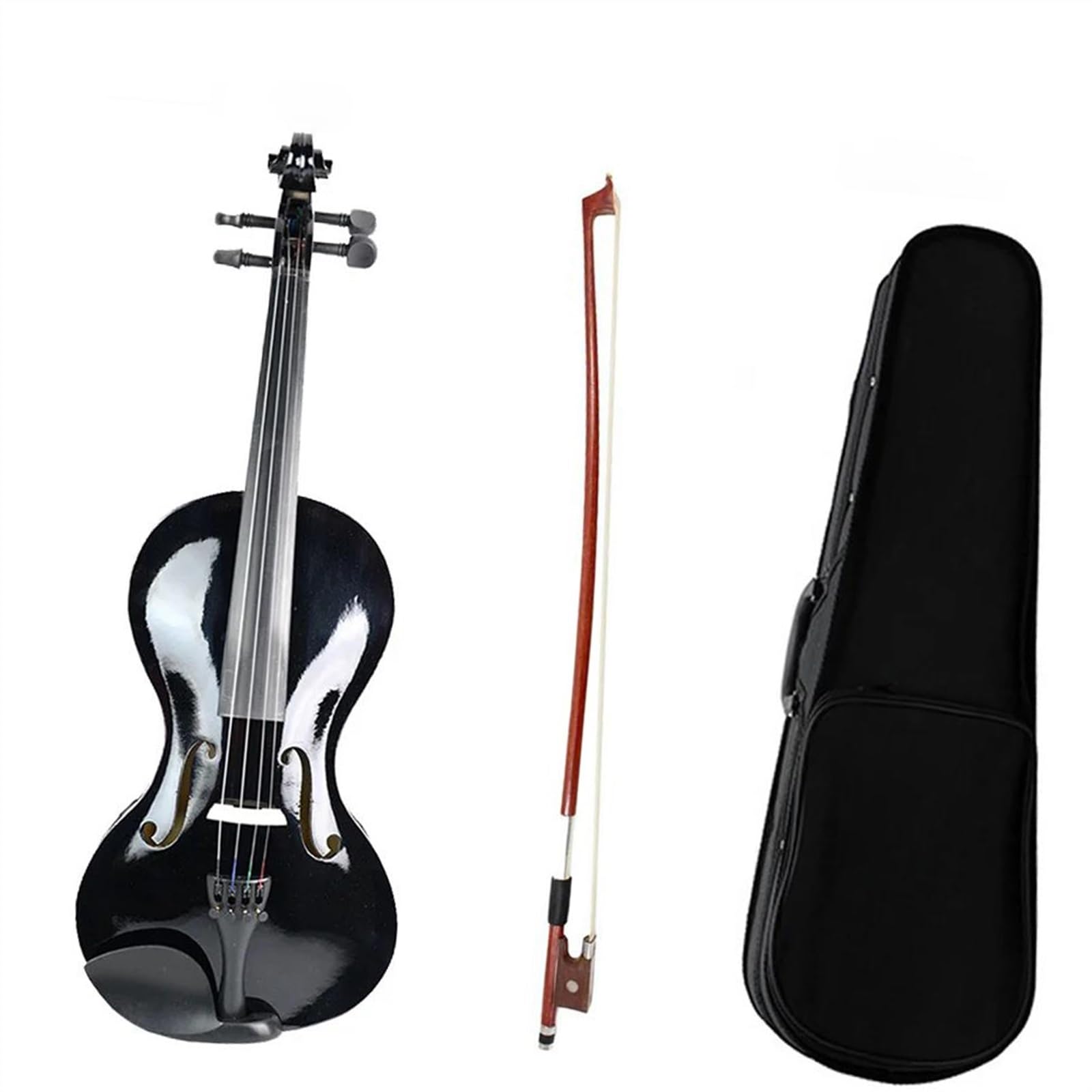 Geige Akustische Violine 4/4 Violine Geige Brasilholz Bogen Schutz Violine Fall Violine SET