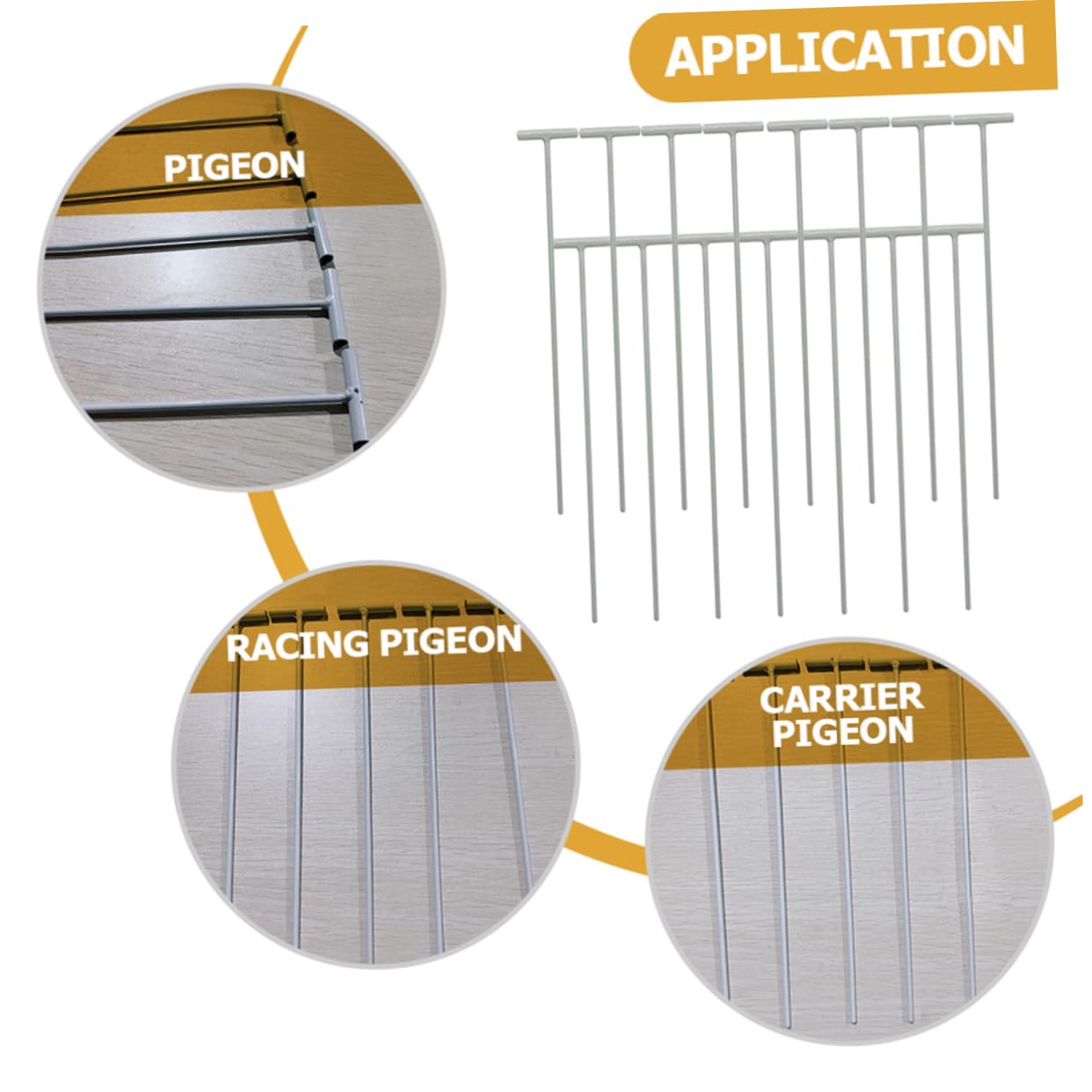 BESPORTBLE Pigeon Cage Door Auto Bird Cage 25 Pigeon Door Bars for Easy Entry and Exit