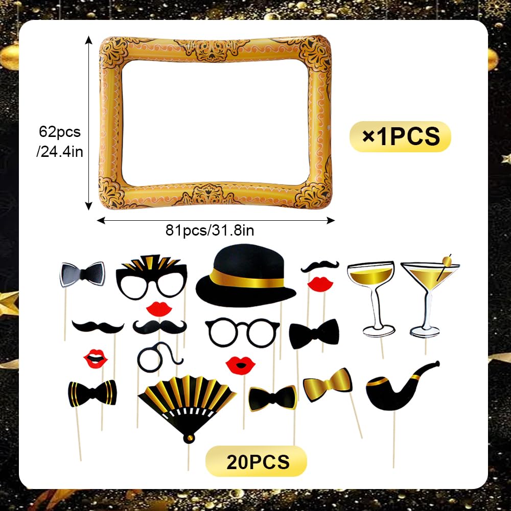 21 Accessori Photo Booth | Cornice Gonfiabile E Props | Per Feste - Foto 11