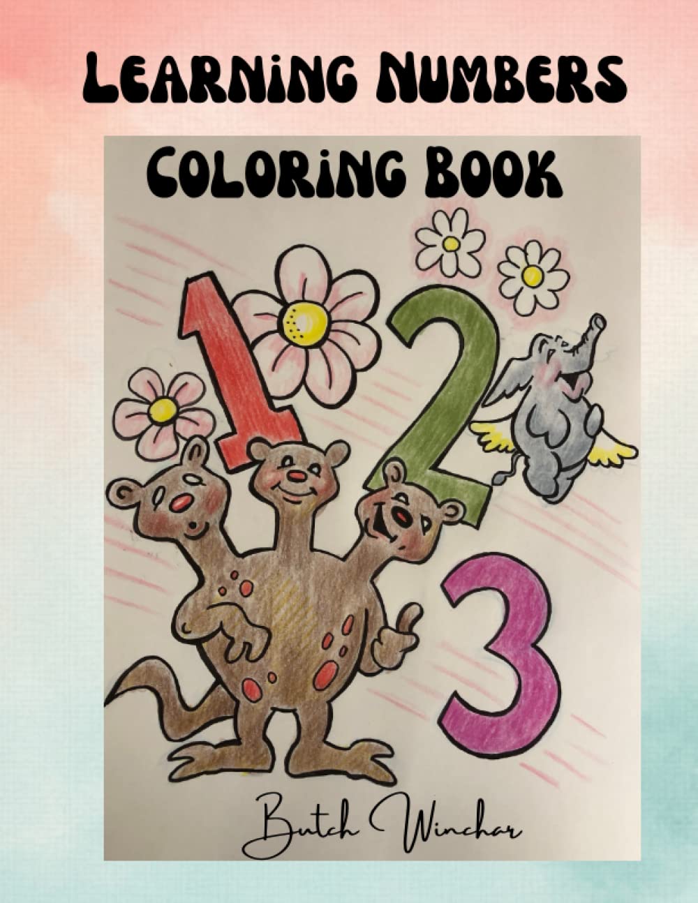 Learning Numbers Coloring Book