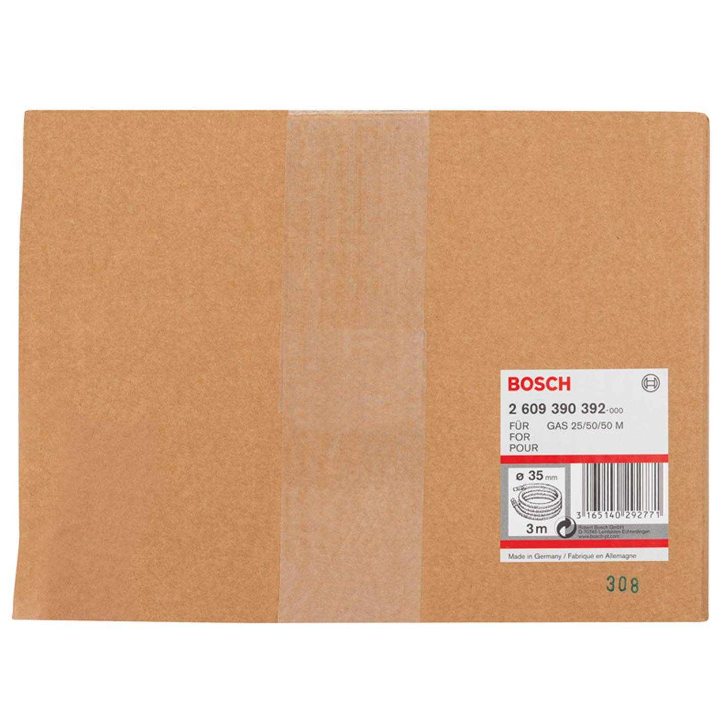 Bosch 2 609 390 392 - Manguera - 3 m, 35 mm (pack de 1)