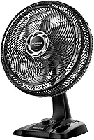 MONDIAL Ventilador de Mesa 40cm Turbo, Preto/Prata, 140W, 110V - NVT-40-8P-B
