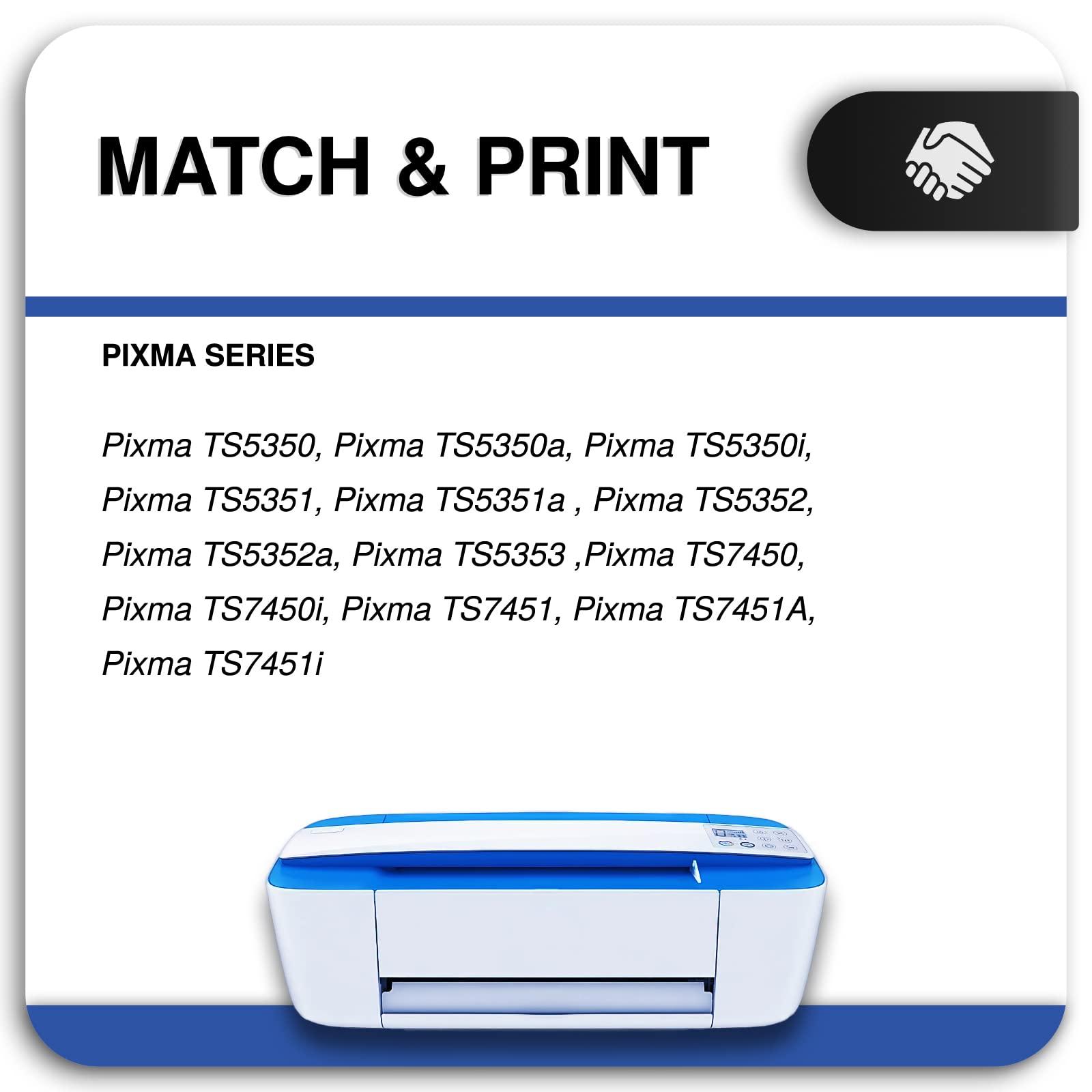 Cartucce Compatibili PG-560XL E CL-561XL Multipack Per Canon Pixma TS5350/TS7450 – Resa 650/550 Pagine, Alta Qualità Di Stampa, Non Originali