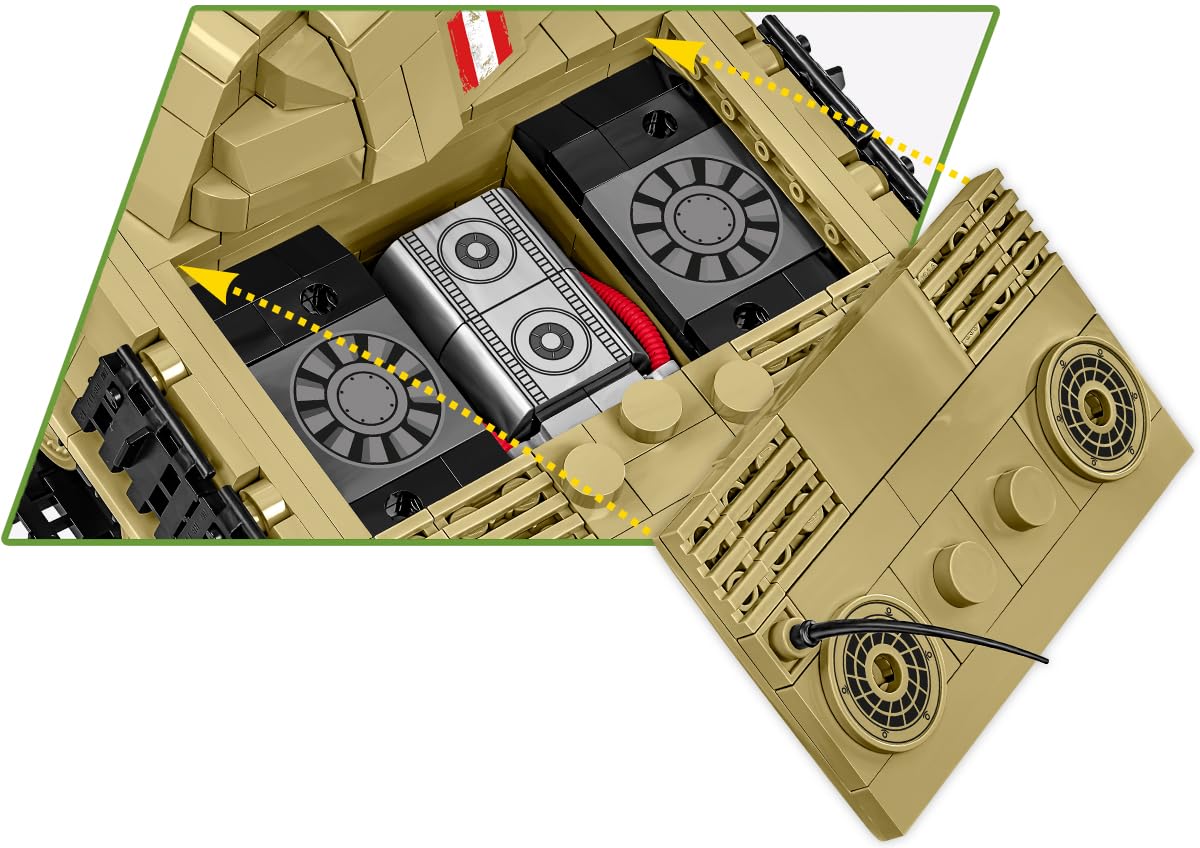 COBI Panzer V Panther AUSF.G Pudel, Olivgrün