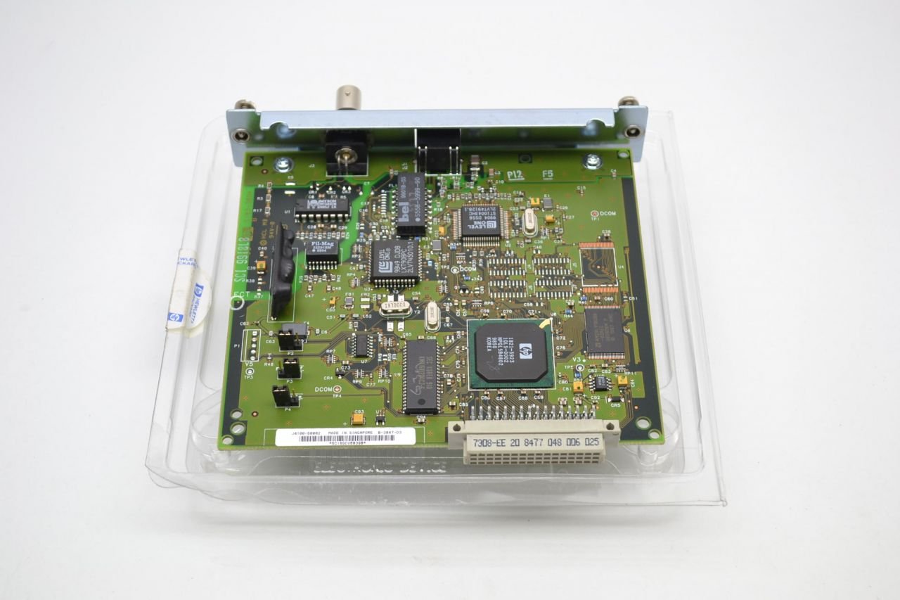 Hewlett Packard J4100A JETDIRECT 400N Internal Printer Print Server Card B473312