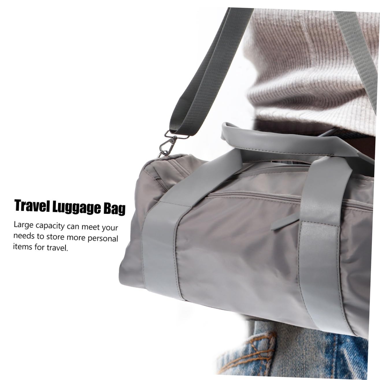 Bolsa Deportiva de Separación Seco y Húmedo de Gran Capacidad, Nylon