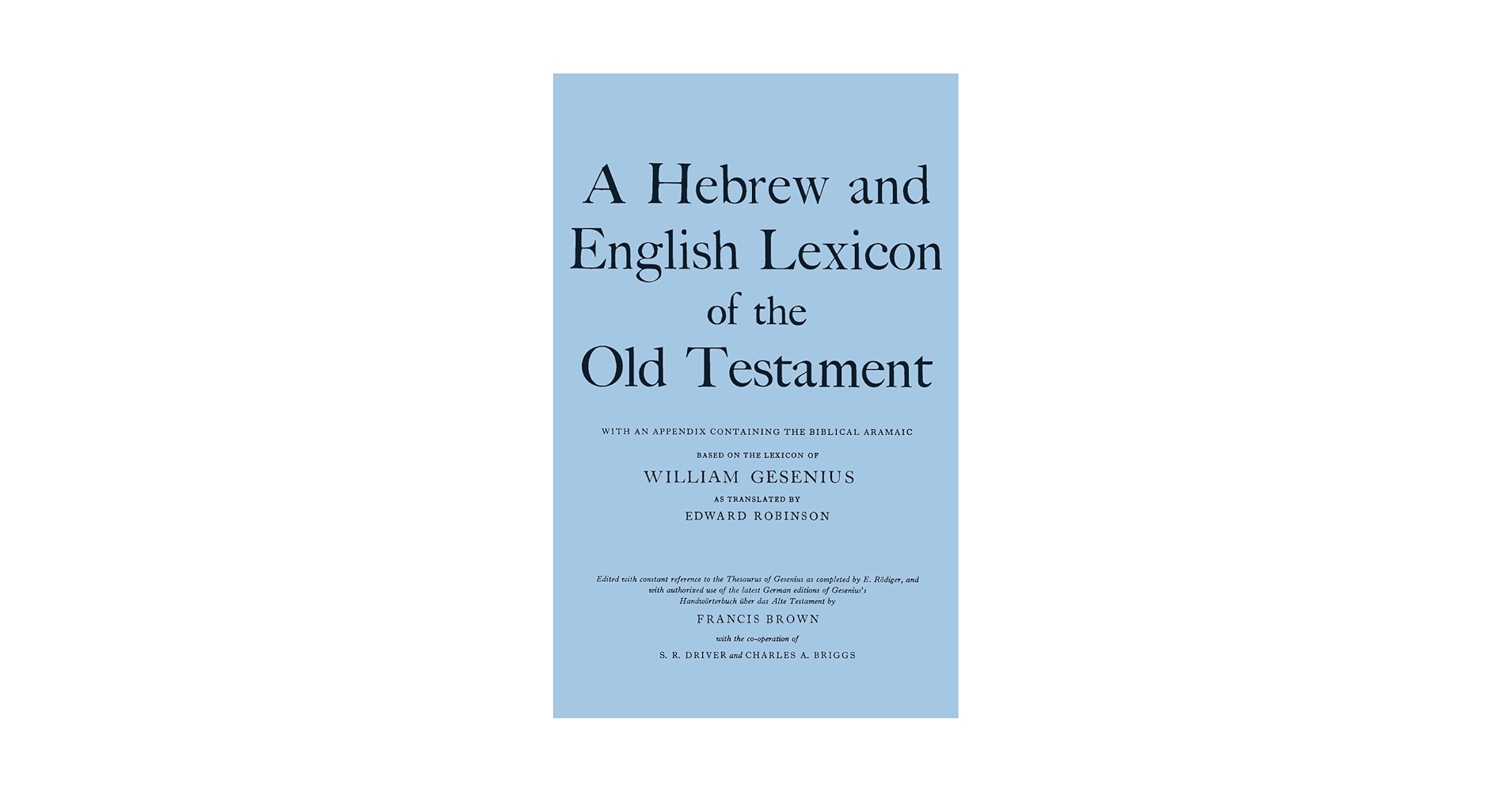 洋書 HebrewEnglish Lexicon of The Old Testa A Reader's Hebrew-English Lexicon of the Old Testament