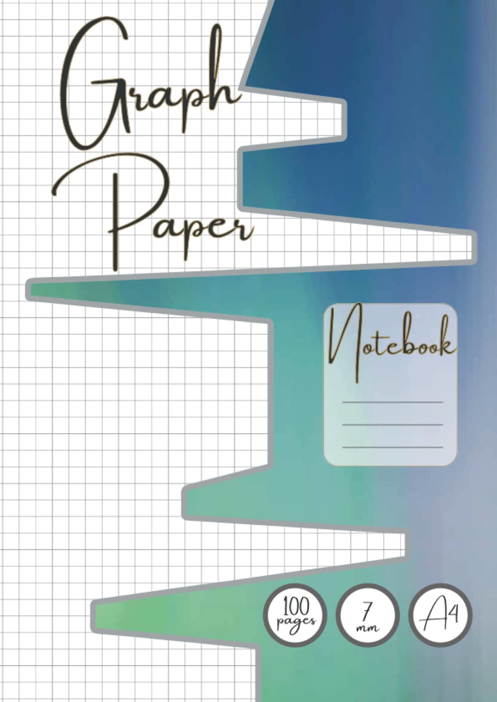 Graph Paper Notebook: Grid Paper Notebook, 7mm Squared Paper Notebook A4, Grid Paper, graph paper a4 pad, quad a4 Math Notebook for Math and ... and Science Students,(7mm.100 Pages, A4)