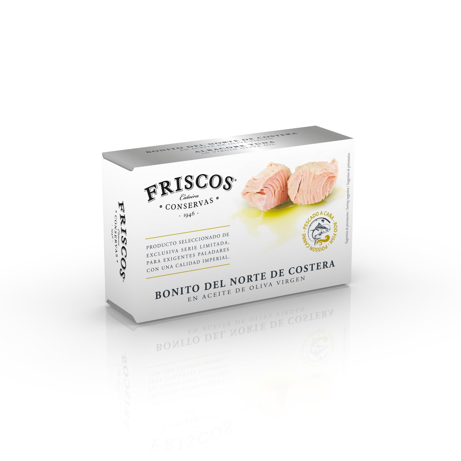 FRISCOS Bonito del Norte de Costera en Aceite de Oliva Extra 12 unidades