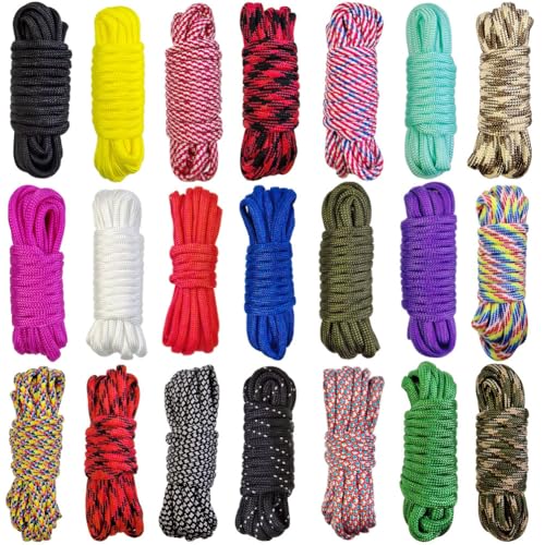 21 Colors Paracord Combo Kit (10FT Each)