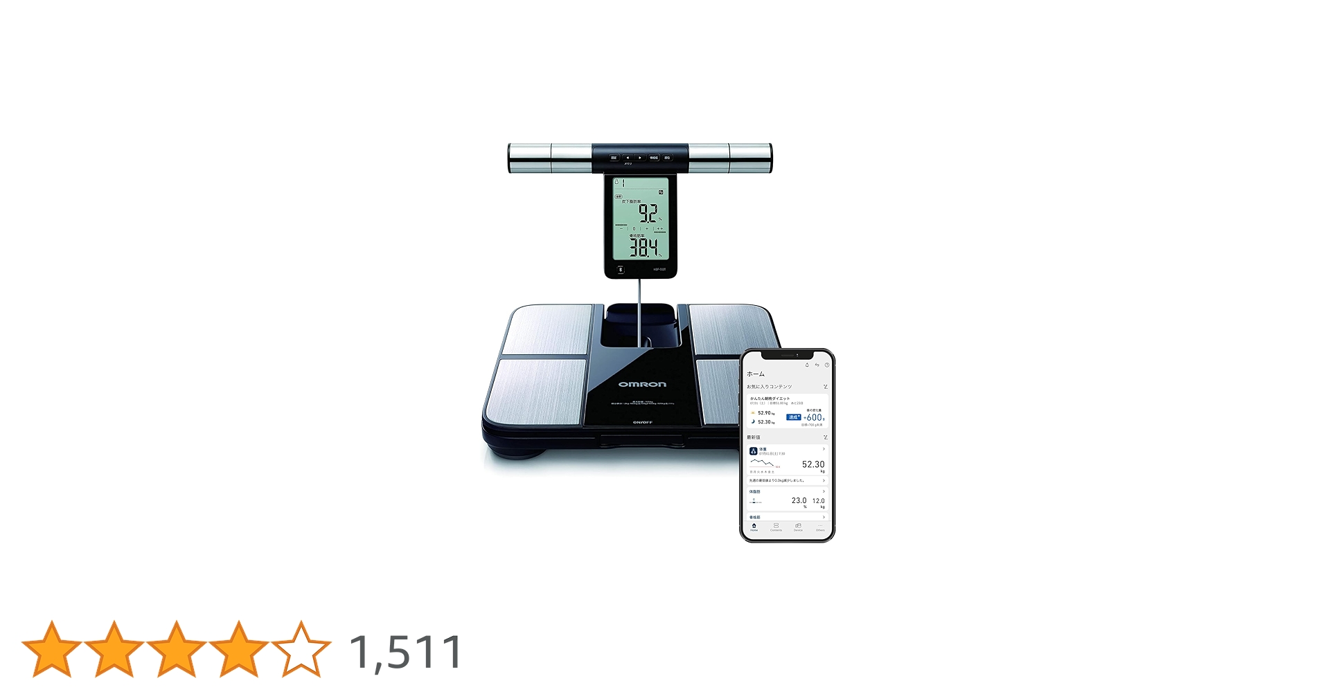 Omron Body Composition Meter KRD-703T Smartphone Linked Body