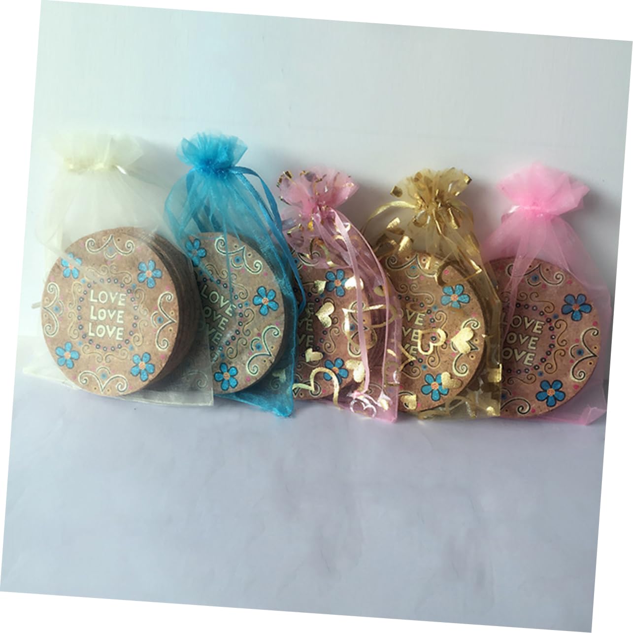 Alipis 24piezas Posavasos De Corcho Natural Resistentes Al Calor y Absorbentes para Proteger Mesas y Servir Bebidas Casa Oficina o Eventos