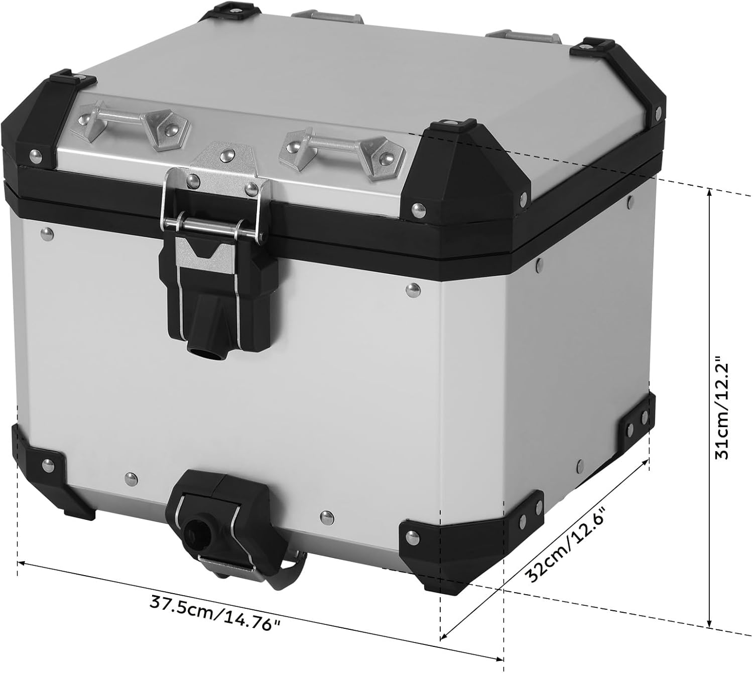 TCMT 38L Motorcycle Tail Luggage Box Top Case Fit For BMW R1200GS Adventure 2013-2018 R1250GS 2019-2024 F850GS 2017-2022 F900GS Adventure 2023-2025
