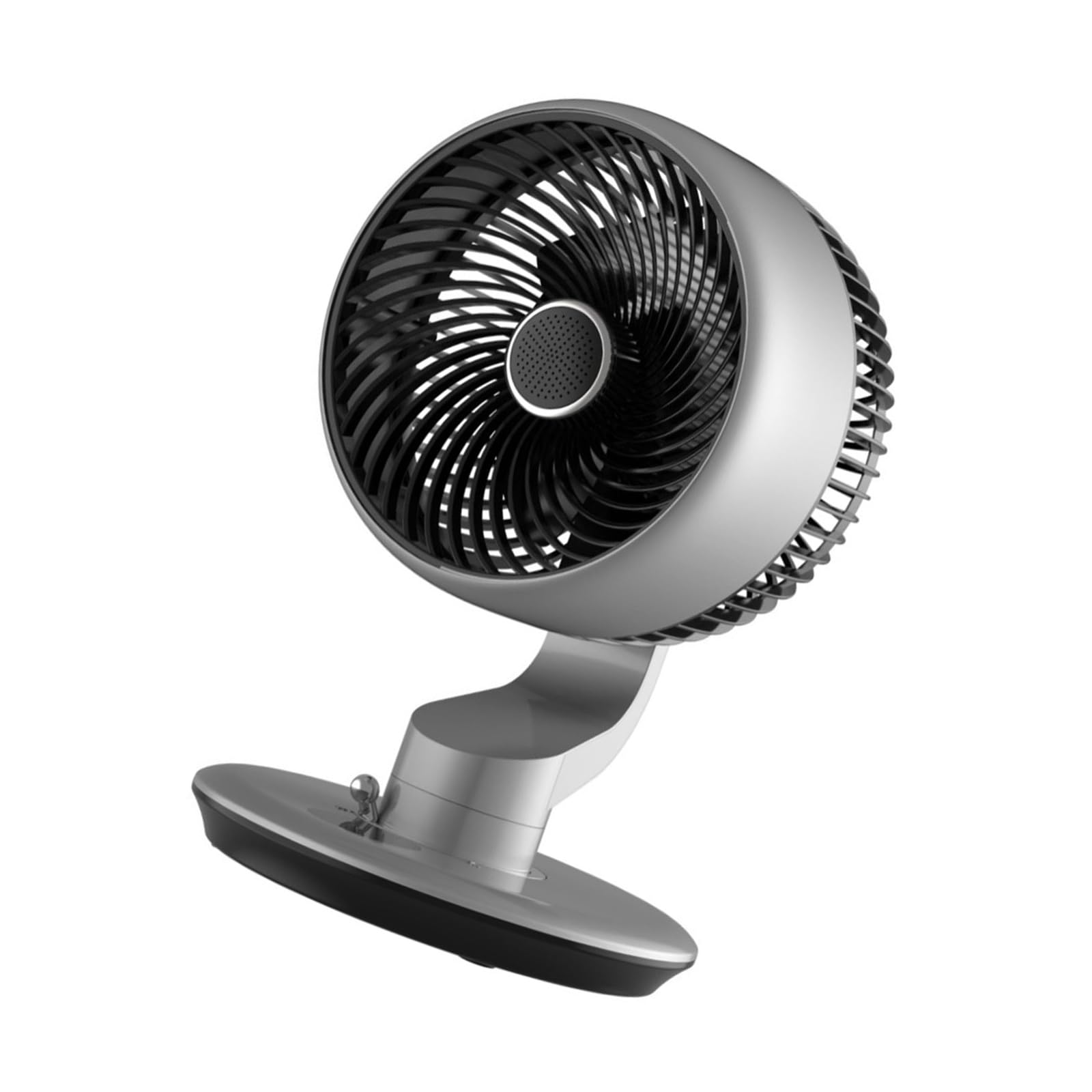 Uqezagpa Rechargeable Desk Fan with Low Operations and Flexible Rotation Plastics Texture Ideal for Offices Home Cooling Fan